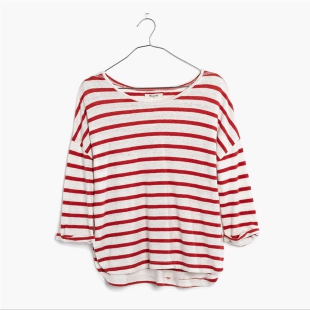 Madewell Audio tee in Casablanca stripes